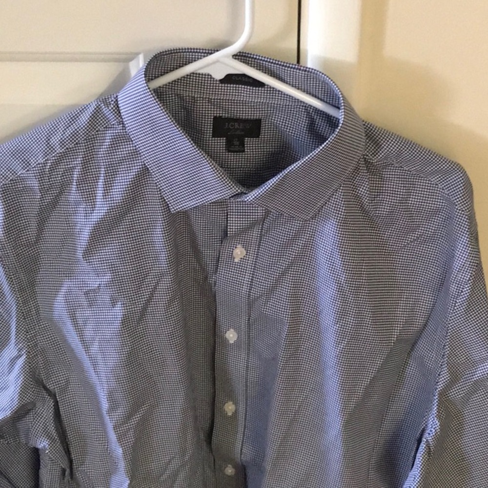 Brand new J.Crew Men’s dress shirt size 17 36